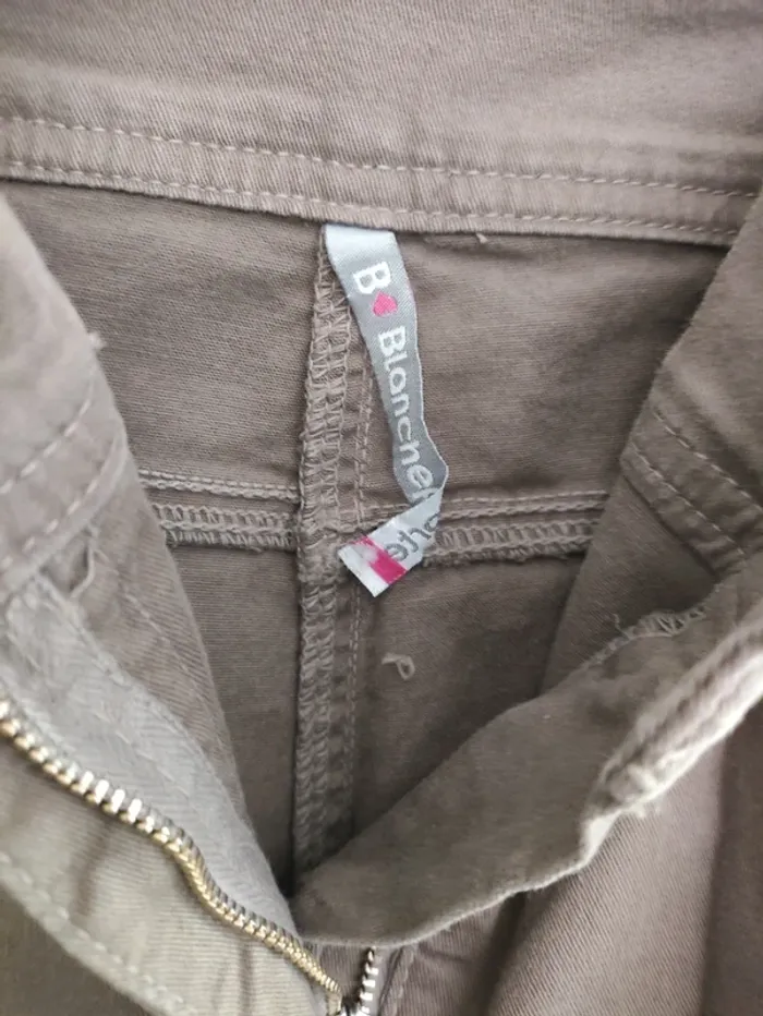 Pantalon droit marron taupe femme T42 Blancheporte - photo numéro 5