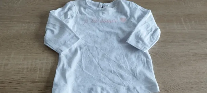 Lot de 3 t-shirt bébé fille 3 mois - photo numéro 4