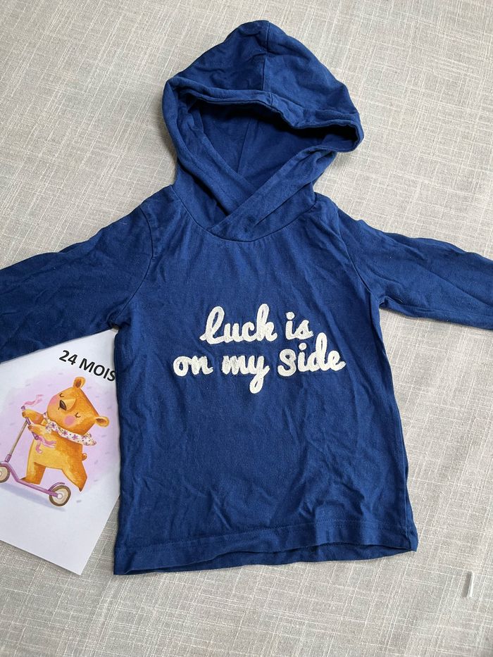 Pull fin à capuche TAO - photo numéro 2