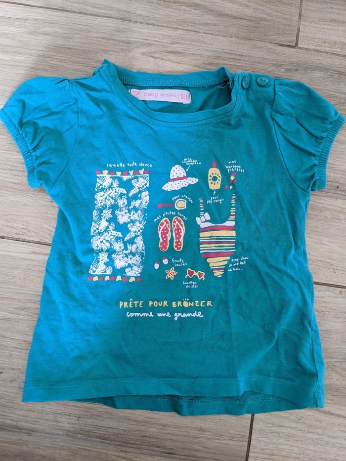 T-shirt 12 mois