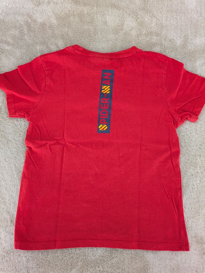 T-shirt SPIDER-MAN Marvel Rouge - photo numéro 3
