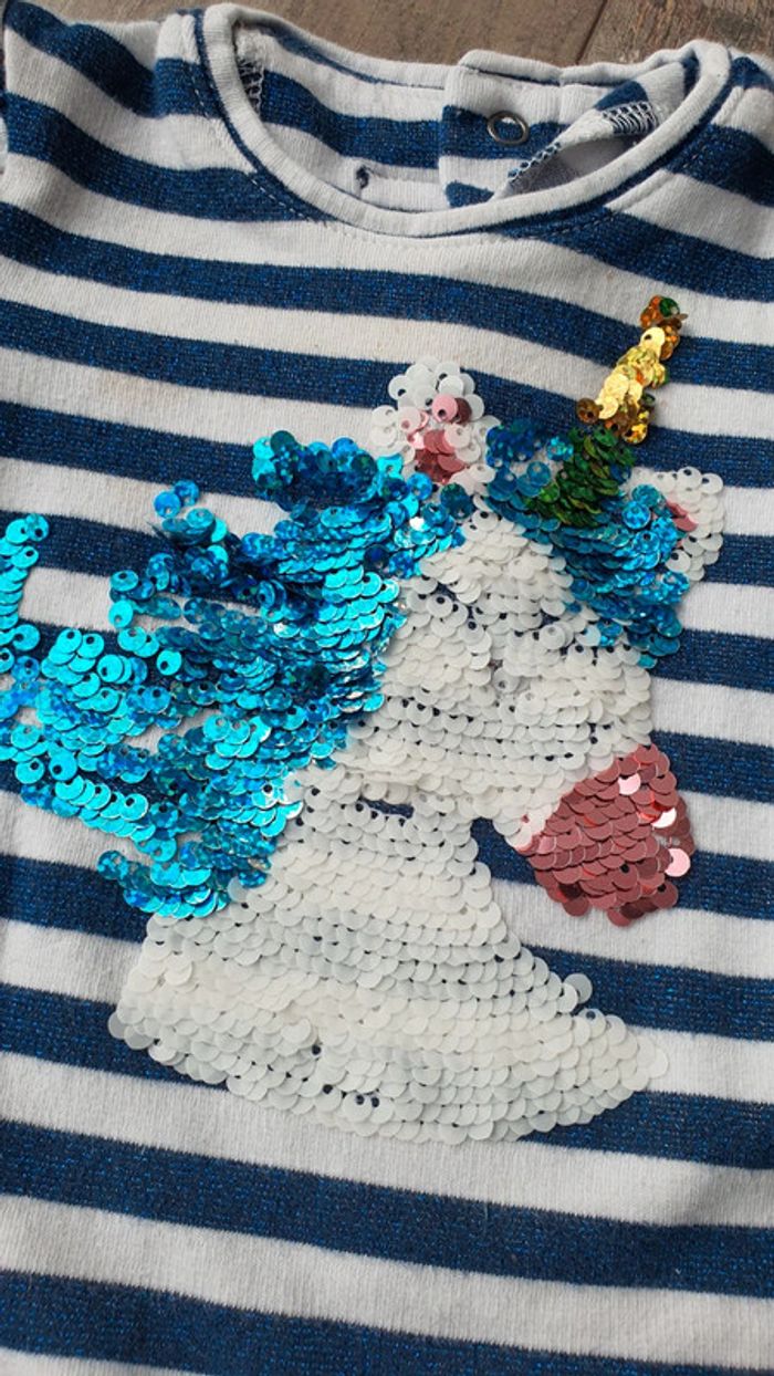 Sweat catimini 12 mois en bon état - photo numéro 2