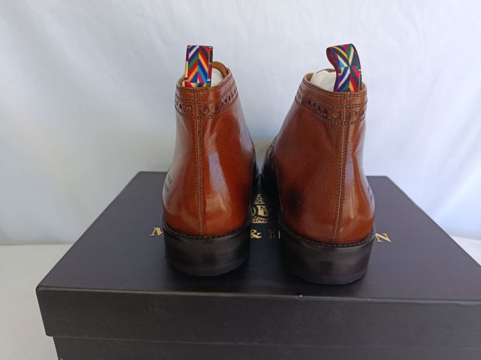 Bottines Chelsea Melvin & Hamilton Jeff 7 - Cuir de Qualité Supérieure. P41 - photo numéro 4