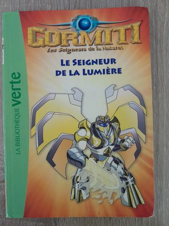 livre gormiti le seigneur de la lumière