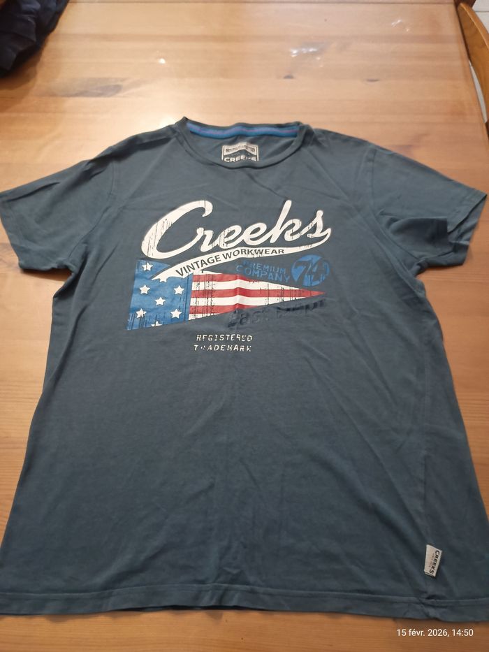 T-Shirt Creeks t. 16 ans