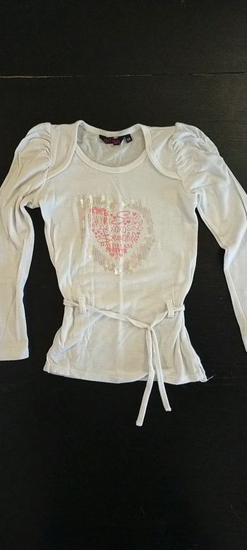 T-shirt a strass 💗 5 ans