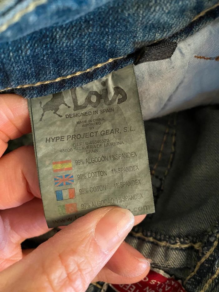 Jeans Lois Taille 29 - photo numéro 6