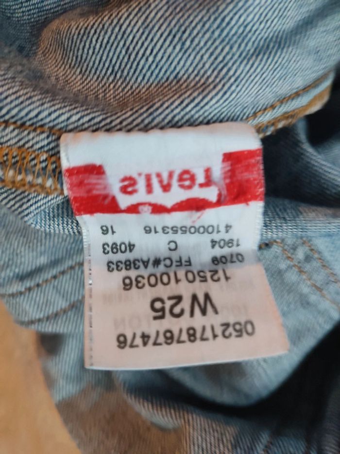 Levi's vintage 501 taille w25 - photo numéro 8