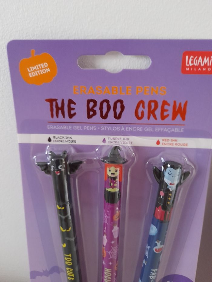 Coffrets stylos effaçables Halloween 2024 et 2025 - photo numéro 3