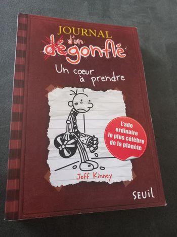 Livre journal d'un dégonflé roman tome 7