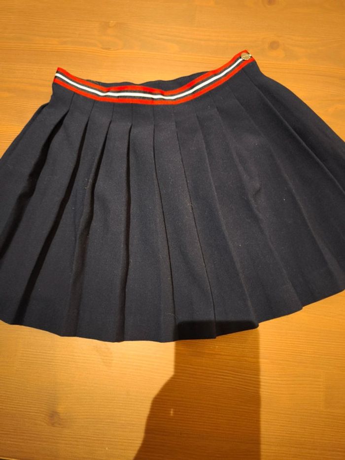 Jupe plissée marine Jacadi 6ans