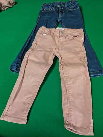 Lot 2 pantalons fille 3 ans