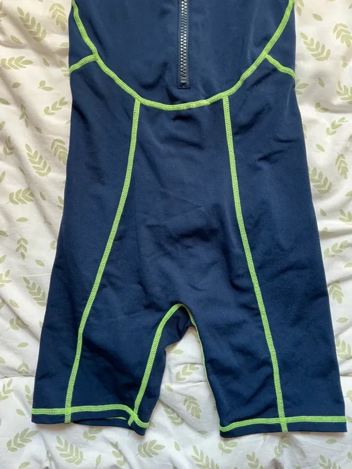 combinaison anti uv bleu et bleu marine 8 ans nabaiji - photo numéro 4