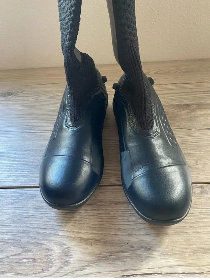 Bottes d’équitation femme Horse Pilot Teknit – Taille 37 – Bleu Marine - photo numéro 3