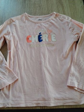 Tee shirt Petite Chérie 4 ans