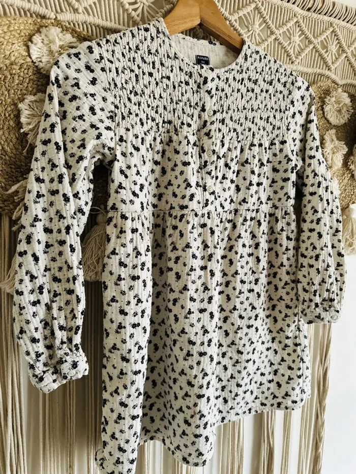 Robe en gaze de coton 8 ans - photo numéro 2