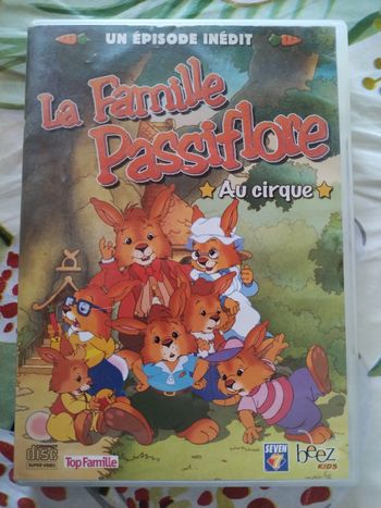 DVD La Famille Passiflore au cirque en très bon t