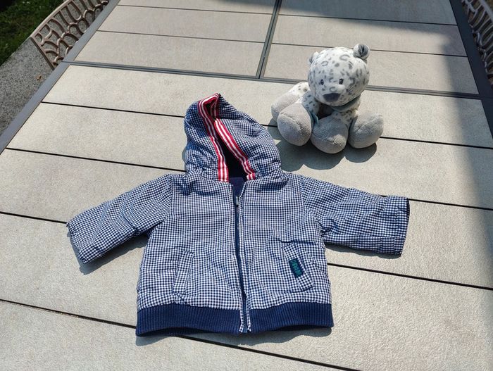 Veste garçon réversible DPAM 9 mois