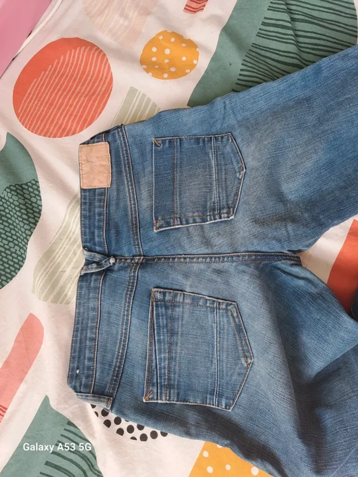 Jean Denim taille haute - photo numéro 3