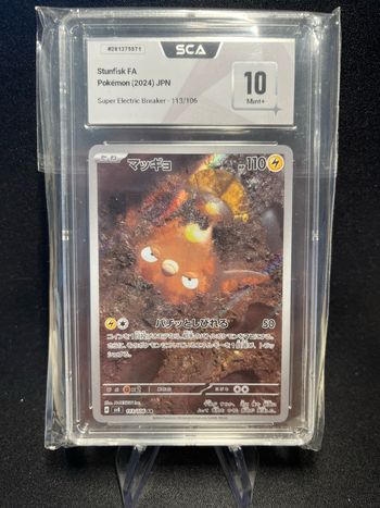 Carte Pokémon Stunfisk 113/106 SCA 10