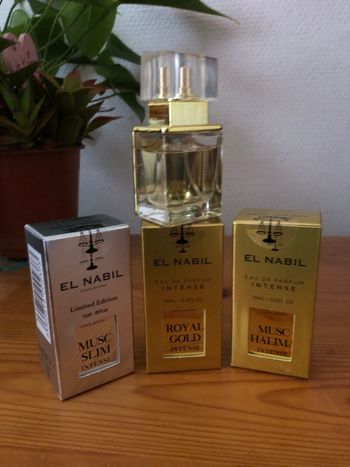 Lot de 3 Sprays Musqués – El Nabil – 15 ml