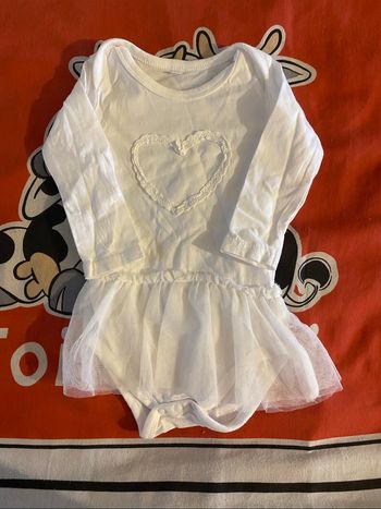 Body avec jupette en tulle