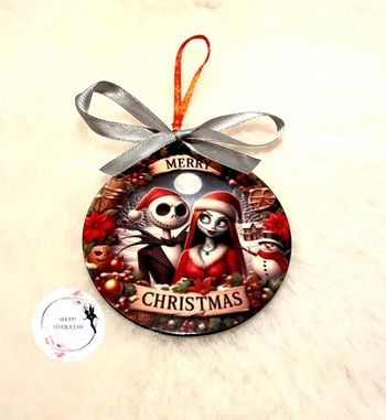 Jack x Sally - Boule de Noël
