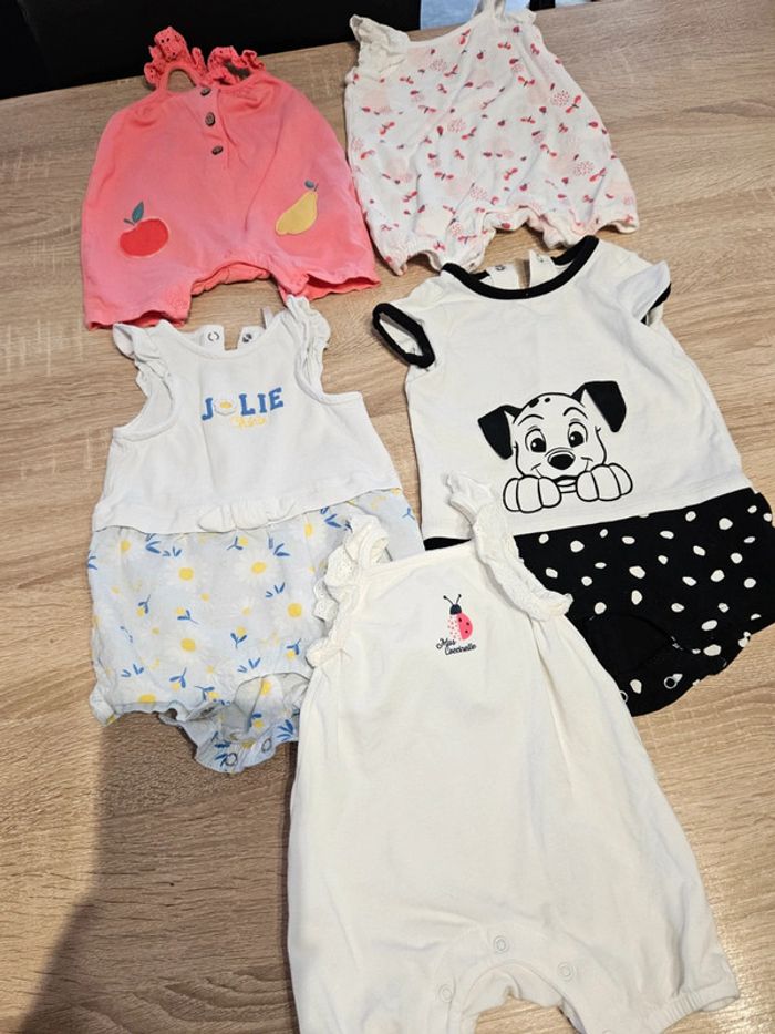 Lot combi short bébé 3 mois - photo numéro 2