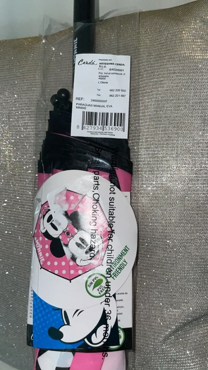 Parapluie Minnie Mouse Neuf - Idéal Enfant / Collection Disney - photo numéro 2