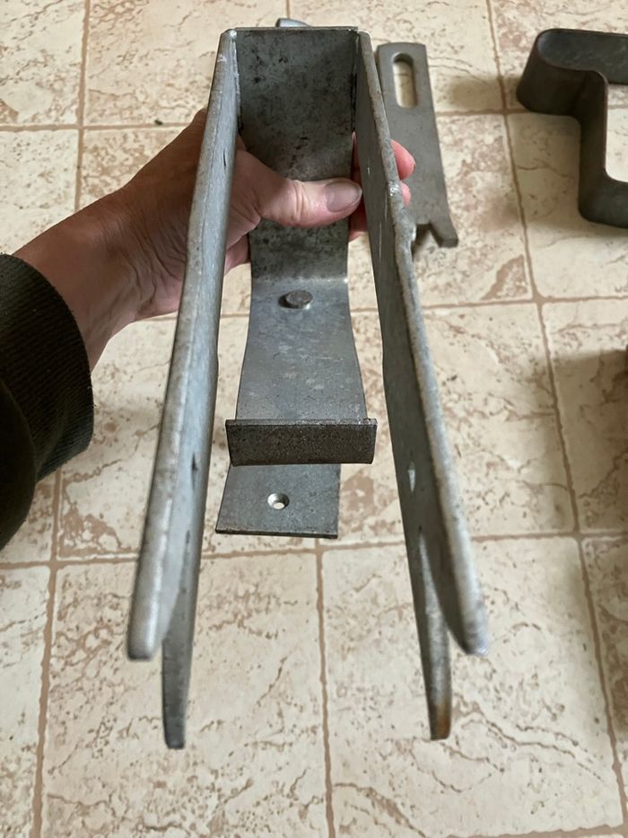 Lot de ferrures neuves pour portail battant - photo numéro 2