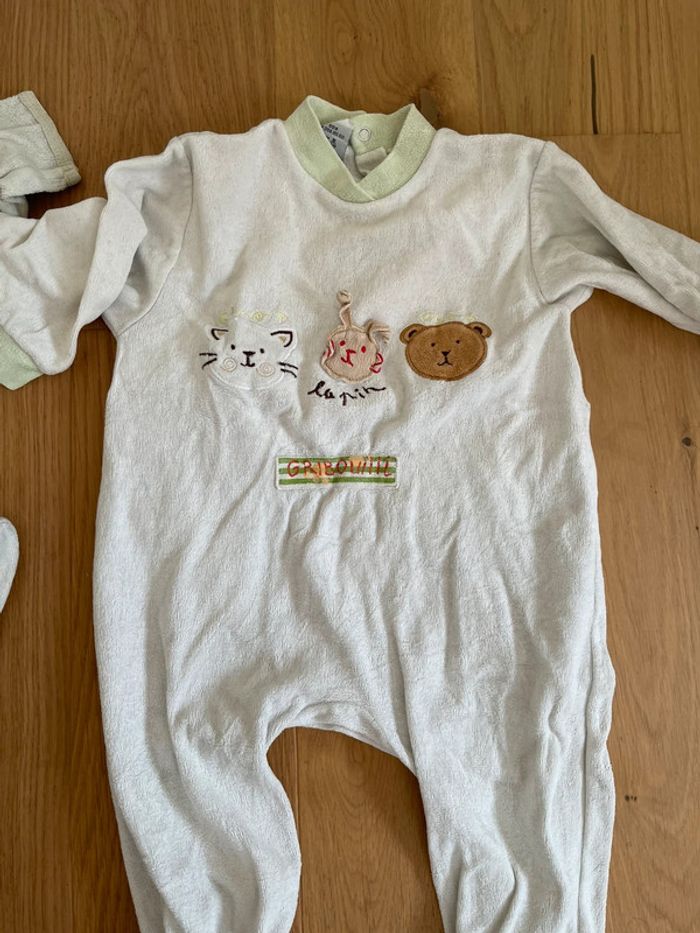 Pyjamas 1 pièce bébé - photo numéro 2