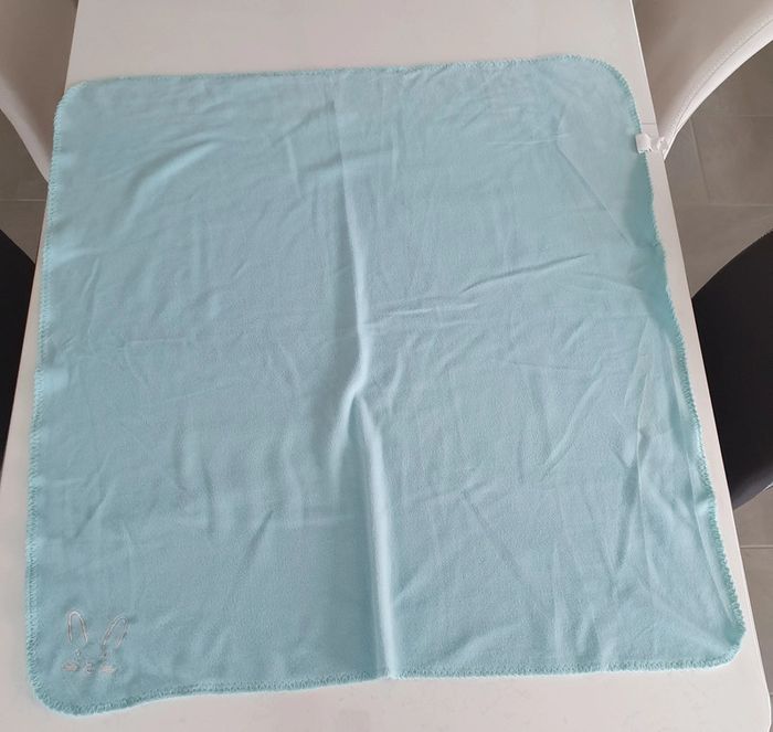 Couverture polaire bébé bleu