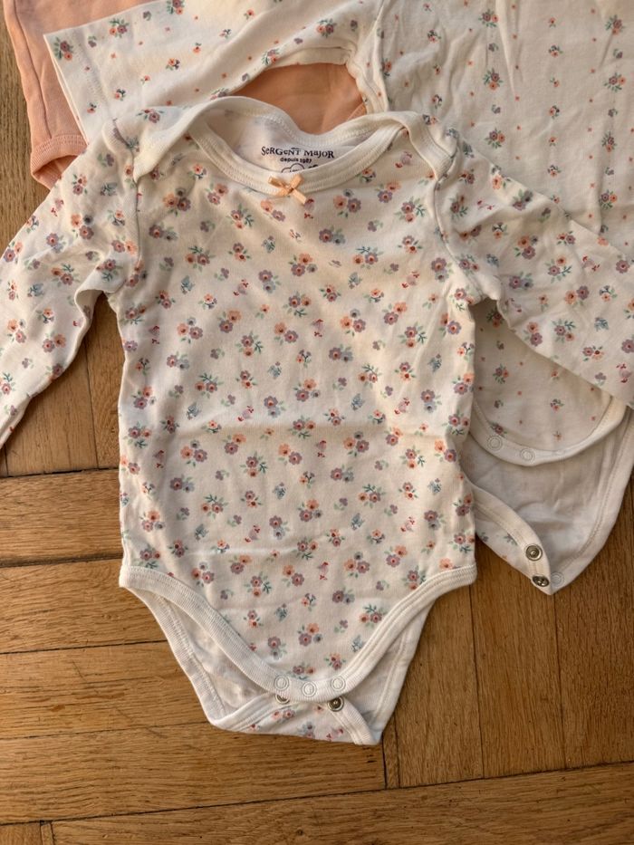 Lot de 3 body Sergent Major 6 mois - photo numéro 3