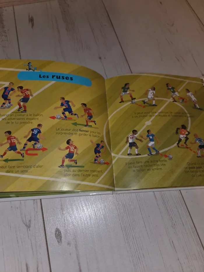 Livre Le football – Mes petites encyclopédies Larousse - photo numéro 3