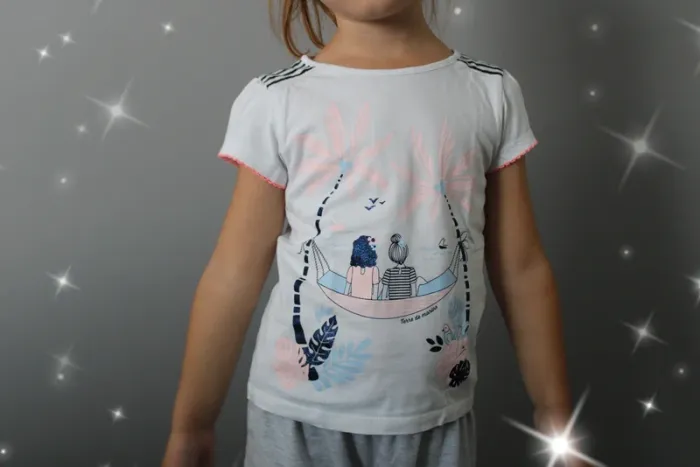 T-shirt terre de marin taille 4 ans