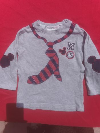 Haut ml Disney Mickey 18 mois