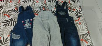 Lots salopettes, 24 mois