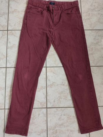 Pantalon homme taille 42 slim fit 