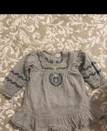 Robe bleu 18-24 mois Zara 