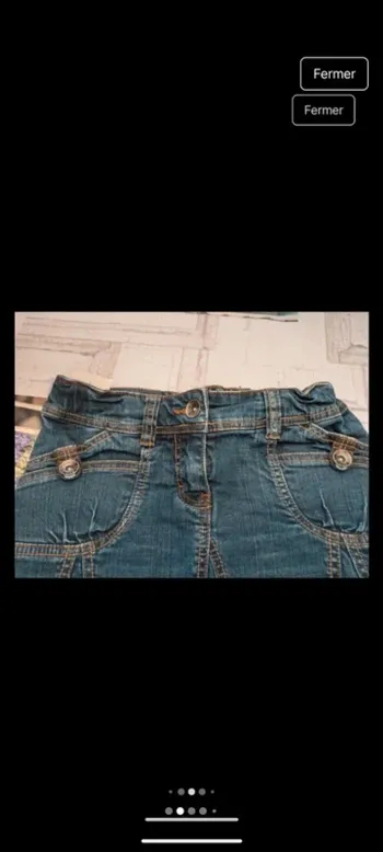 Jupe jeans 11 ans
