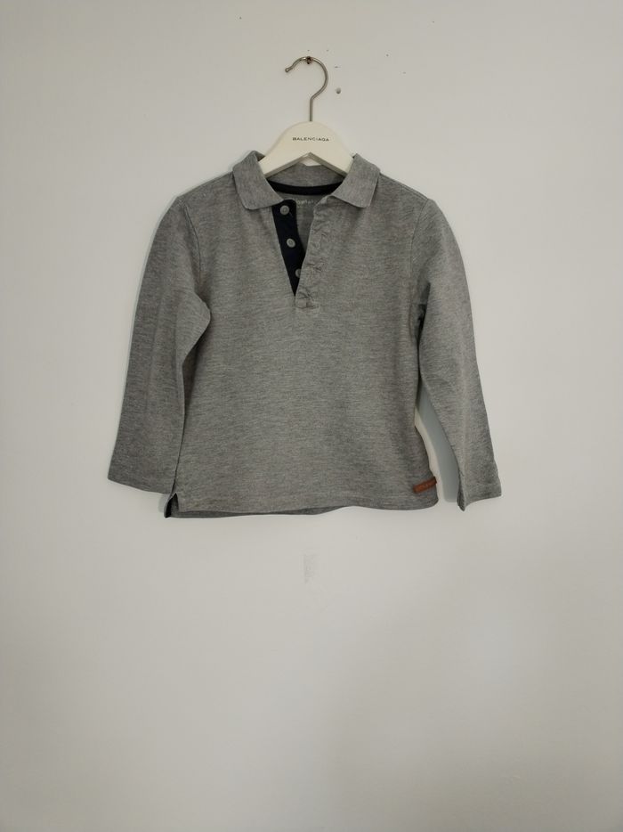 Haut manche longue 5 ans gris kidkanai - photo numéro 2