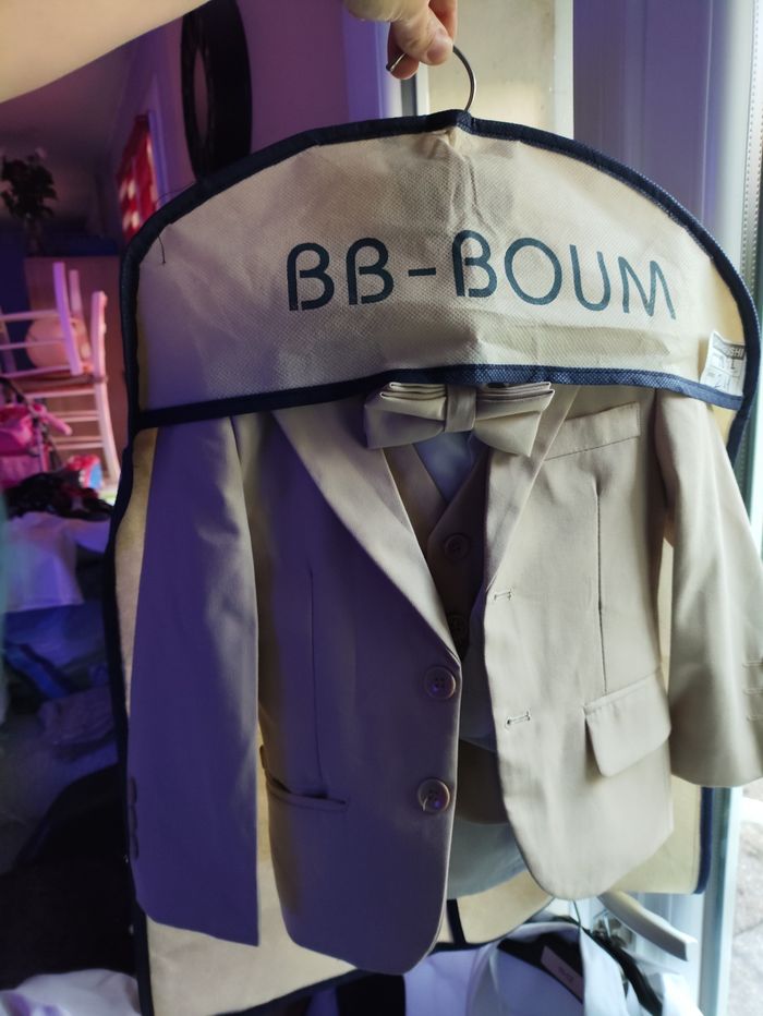 Costume enfant beige - photo numéro 3