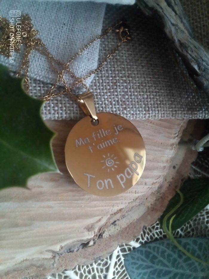 Collier à offrir à sa fille de la part de son père - photo numéro 4