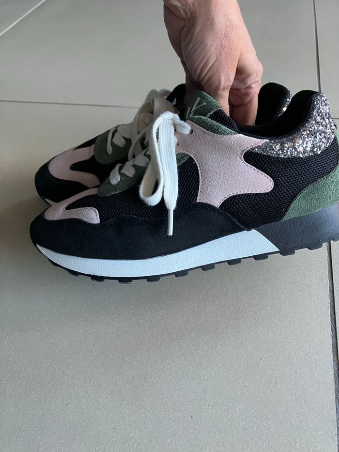 Basket Vanessa Wu noire femme taille 38 - photo numéro 3