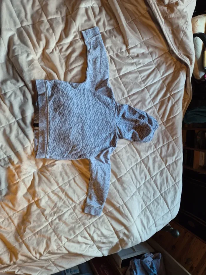 Pull gilet à capuche - photo numéro 4