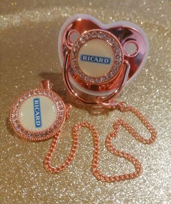 Tétine rose gold Ricard
