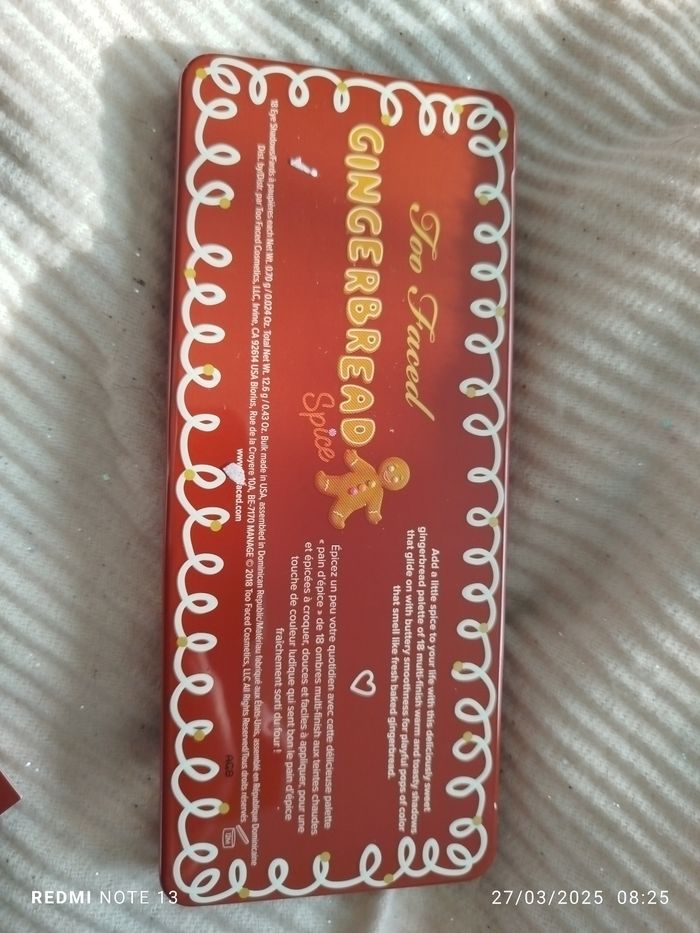 Palette Gingerbread Spice Too faced neuve - photo numéro 6