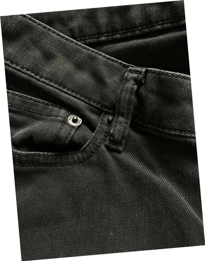 Jeans noir Maje - photo numéro 4