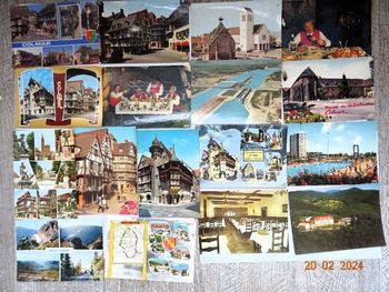 lot carte postale Colmar Alsace et alentours