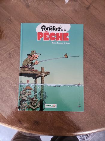 Bande dessinée : Les fondus de la peche